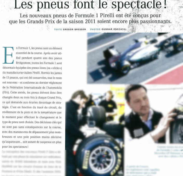 Pirelli – Mercedes Benz Magazine France