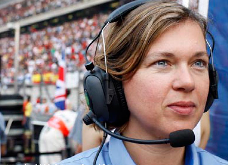 FIA’s Formula One Press Delegate Alexandra Schieren