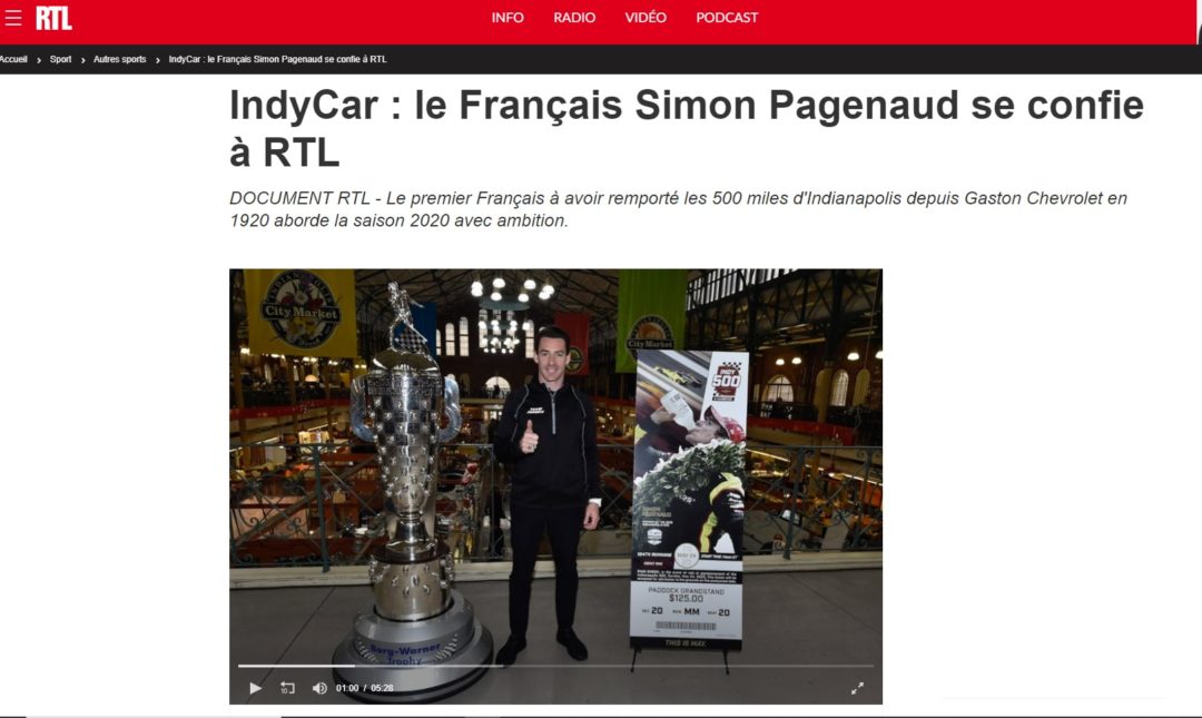 Simon Pagenaud – RTL