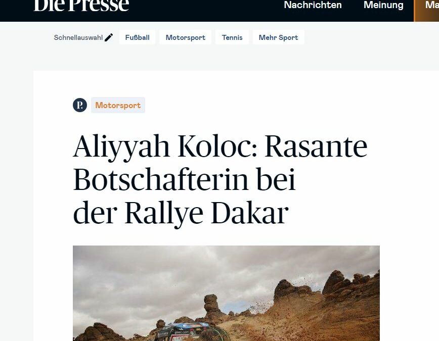 Aliyyah & Yasmeen Koloc – Die Presse